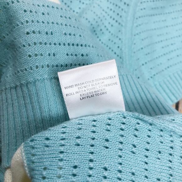 🆕 ModCloth Day Brightened Sweater in Sky Large - Picture 5 of 6